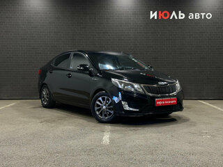 2011 Kia Rio 4-speed III, чёрный, 950000 рублей, вид 3