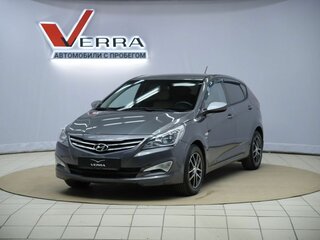 2015 Hyundai Solaris I Рестайлинг, серый, 790000 рублей, вид 1