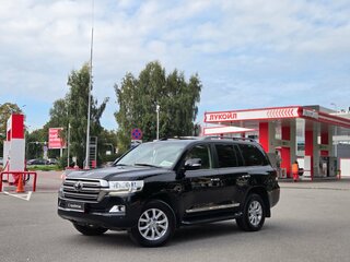 2019 Toyota Land Cruiser 200 Series Рестайлинг 2, чёрный, 5699000 рублей, вид 3