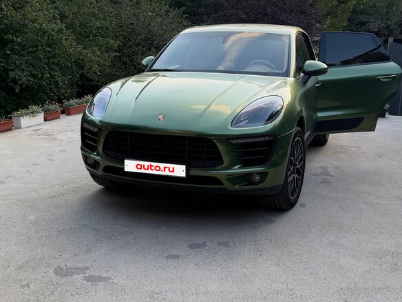 2015 Porsche Macan S I, зелёный, 3100000 рублей - вид 2