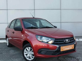 2020 Lada (ВАЗ) Granta I Рестайлинг, красный, 600000 рублей, вид 3