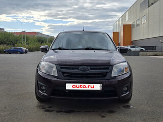 2015 Lada (ВАЗ) Granta I, пурпурный, 550000 рублей, вид 2