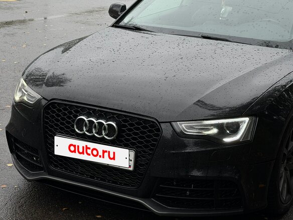 2015 Audi A5 I (8T) Рестайлинг, чёрный