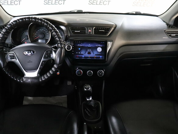 2015 Kia Rio III Рестайлинг, бежевый, 838000 рублей - вид 7