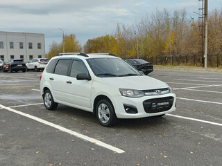 2017 Lada (ВАЗ) Kalina II, белый, 525000 рублей, вид 3