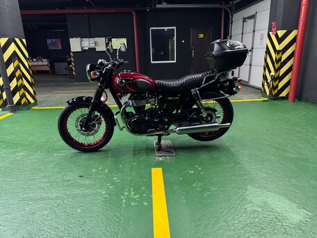 2012 Kawasaki W 800, красный, 785000 рублей, вид 2