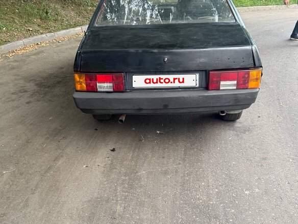 1997 Lada (ВАЗ) 21099, чёрный - вид 5