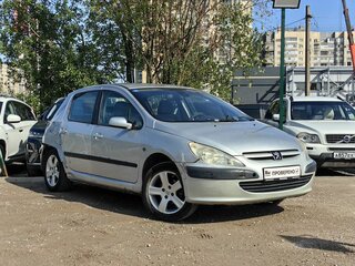 2003 Peugeot 307 I, серебристый, 109000 рублей, вид 3