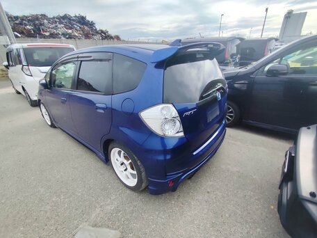 2012 Honda Fit II, синий, 1200000 рублей, вид 4