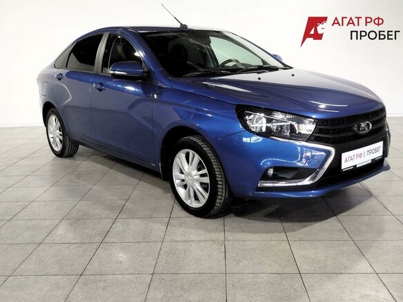 2021 Lada (ВАЗ) Vesta I, синий - вид 2