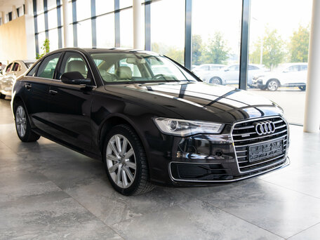2016 Audi A6 IV (C7) Рестайлинг, чёрный, 3500000 рублей, вид 1