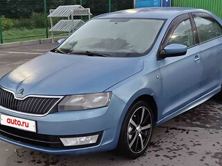 2014 Skoda Rapid I, синий, 440000 рублей, вид 3