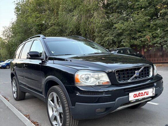 2007 Volvo XC90 5 Geartronic I Рестайлинг, чёрный