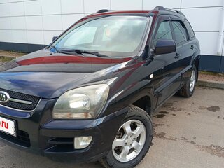 2008 Kia Sportage II, чёрный, 655000 рублей, вид 1