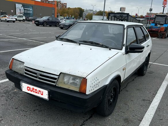 1992 Lada (ВАЗ) 2109, белый, 100000 рублей