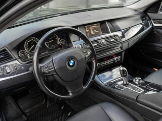 2014 BMW 5 серии Long 520Li VI (F10/F11/F07) Рестайлинг, чёрный, 1750920 рублей, вид 5