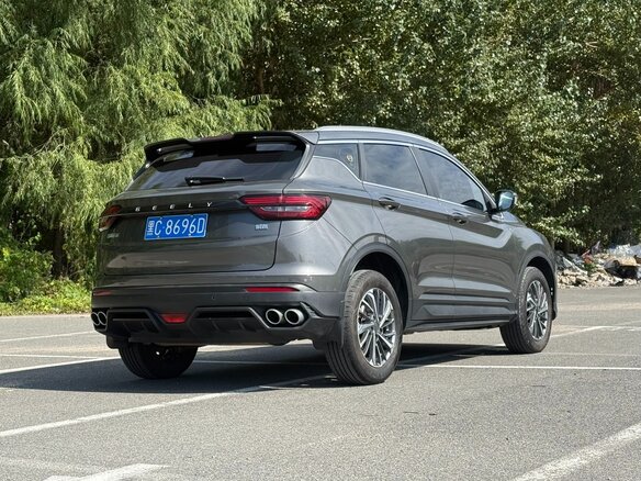 2022 Geely Coolray (Binyue) I, серый, 1250000 рублей - вид 6