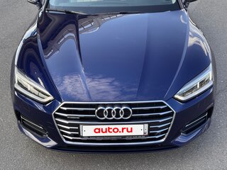2018 Audi A5 II (F5), синий, 3900000 рублей, вид 4