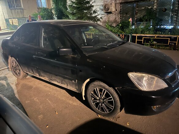 2007 Mitsubishi Lancer IX Рестайлинг, чёрный, 255000 рублей - вид 1