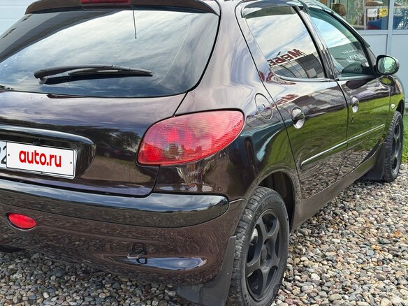 2007 Peugeot 206, чёрный - вид 17