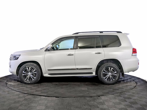 2016 Toyota Land Cruiser 200 Series Рестайлинг 2, белый - вид 8