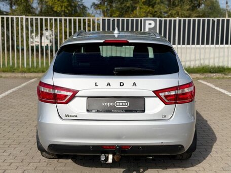 2018 Lada (ВАЗ) Vesta SW I, серебристый, 927000 рублей, вид 5