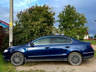 2008 Volkswagen Passat B6, синий, 555000 рублей, вид 2