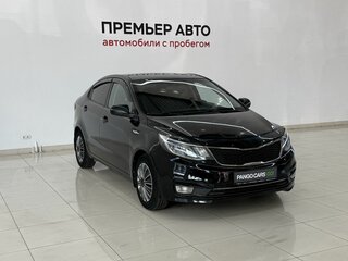 2017 Kia Rio III Рестайлинг, чёрный, 985000 рублей, вид 3
