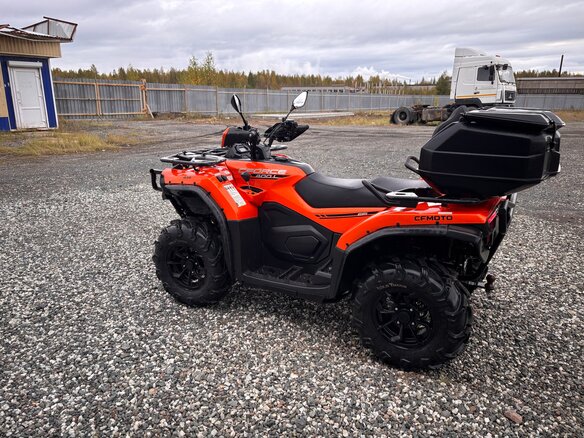 2023 CFMoto CFORCE 400L EPS, красный - вид 7