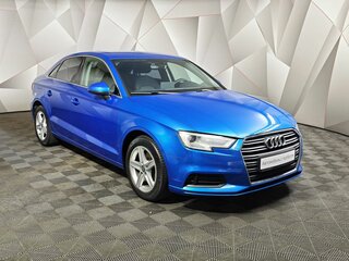 2018 Audi A3 III (8V) Рестайлинг, синий, 1789000 рублей, вид 3