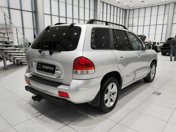 2007 Hyundai Santa Fe Classic Classic, серебристый - вид 4