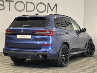 2022 BMW X5 40d IV (G05/G18), синий, 10059999 рублей, вид 2