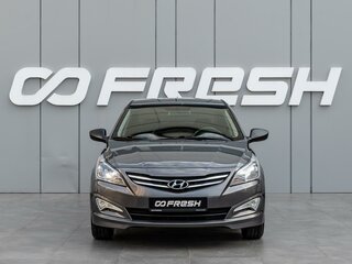 2016 Hyundai Solaris I Рестайлинг, серый, 998000 рублей, вид 3