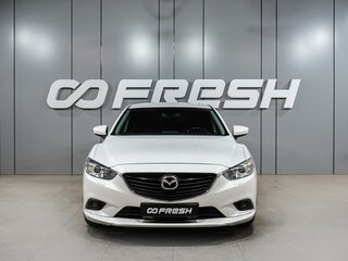 2016 Mazda 6 III (GJ) Рестайлинг, белый, 1749000 рублей, вид 3