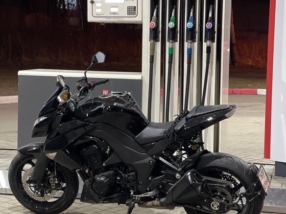 2012 Kawasaki Z 1000, чёрный, 750000 рублей - вид 8
