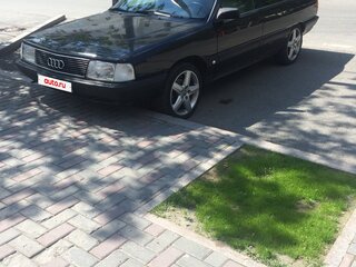 1990 Audi 100 III (C3) Рестайлинг, чёрный, 270000 рублей, вид 1