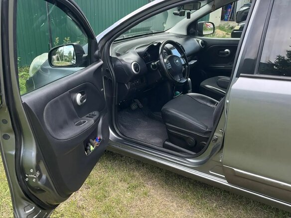 2012 Nissan Note I Рестайлинг, серый - вид 7