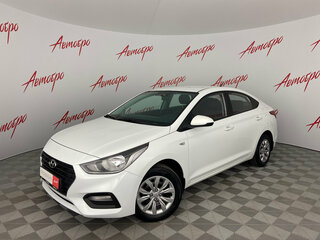 2017 Hyundai Solaris II, белый, 1040000 рублей, вид 1