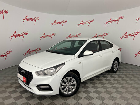2017 Hyundai Solaris II, белый, 1115000 рублей, вид 1