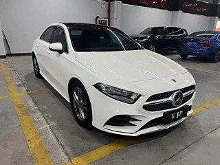 2022 Mercedes-Benz A-Класс 180 Long IV (W177) Рестайлинг, белый, 1567000 рублей, вид 3