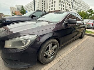 2014 Mercedes-Benz CLA 200 I (C117, X117), фиолетовый, 1300000 рублей, вид 4