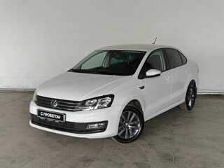 2019 Volkswagen Polo V Рестайлинг, белый, 1272000 рублей, вид 1