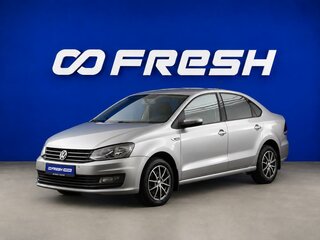 2018 Volkswagen Polo V Рестайлинг, серебристый, 1077077 рублей, вид 5