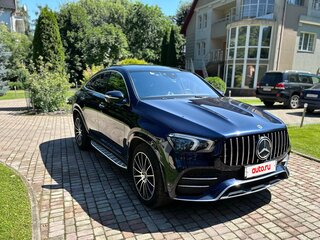 2021 Mercedes-Benz GLE Coupe 450 II (C167), синий, 7600000 рублей, вид 2