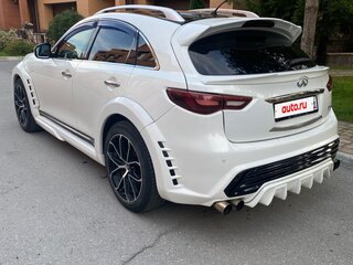 2013 Infiniti FX50 II (S51) Рестайлинг, белый, 2350000 рублей, вид 3