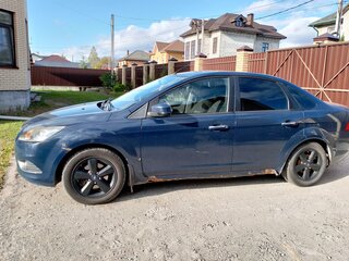 2008 Ford Focus II Рестайлинг, синий, 380000 рублей, вид 4