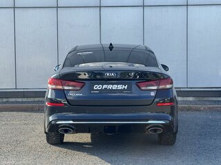2019 Kia Optima IV Рестайлинг, синий, 2120000 рублей, вид 4