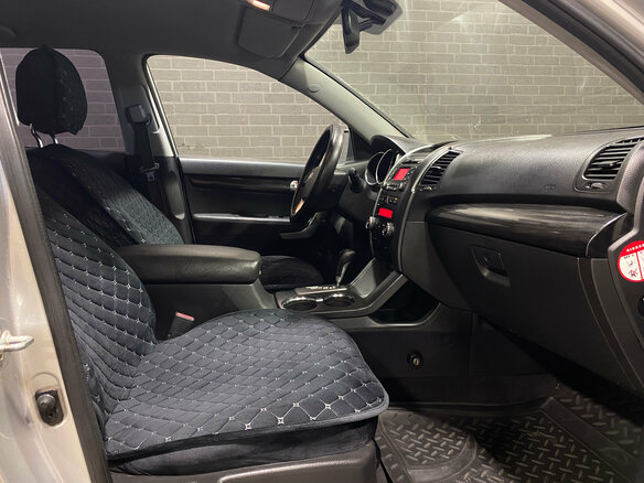 2009 Kia Sorento II, серебристый - вид 7