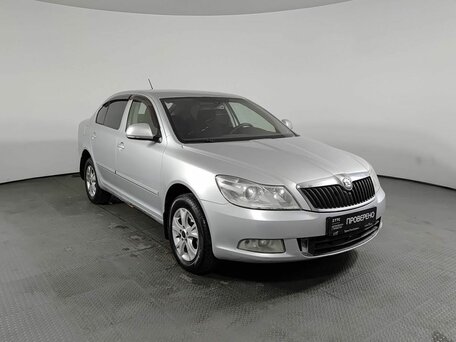 2012 Skoda Octavia II (A5) Рестайлинг, серебристый, 633410 рублей, вид 3