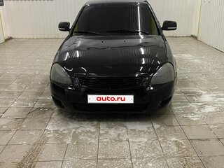 2008 Lada (ВАЗ) Priora I, чёрный, 165000 рублей, вид 1